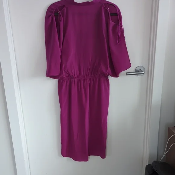 Love Binetti 100% Silk Dress Size 6 - Picture 3 of 10